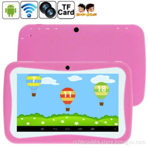 7.0" Capacitive Screen Android 4.2 Kids' Tablet, 512MB RAM+4GB ROM, CPU: RK2926 Dual Core, 1.0GHz